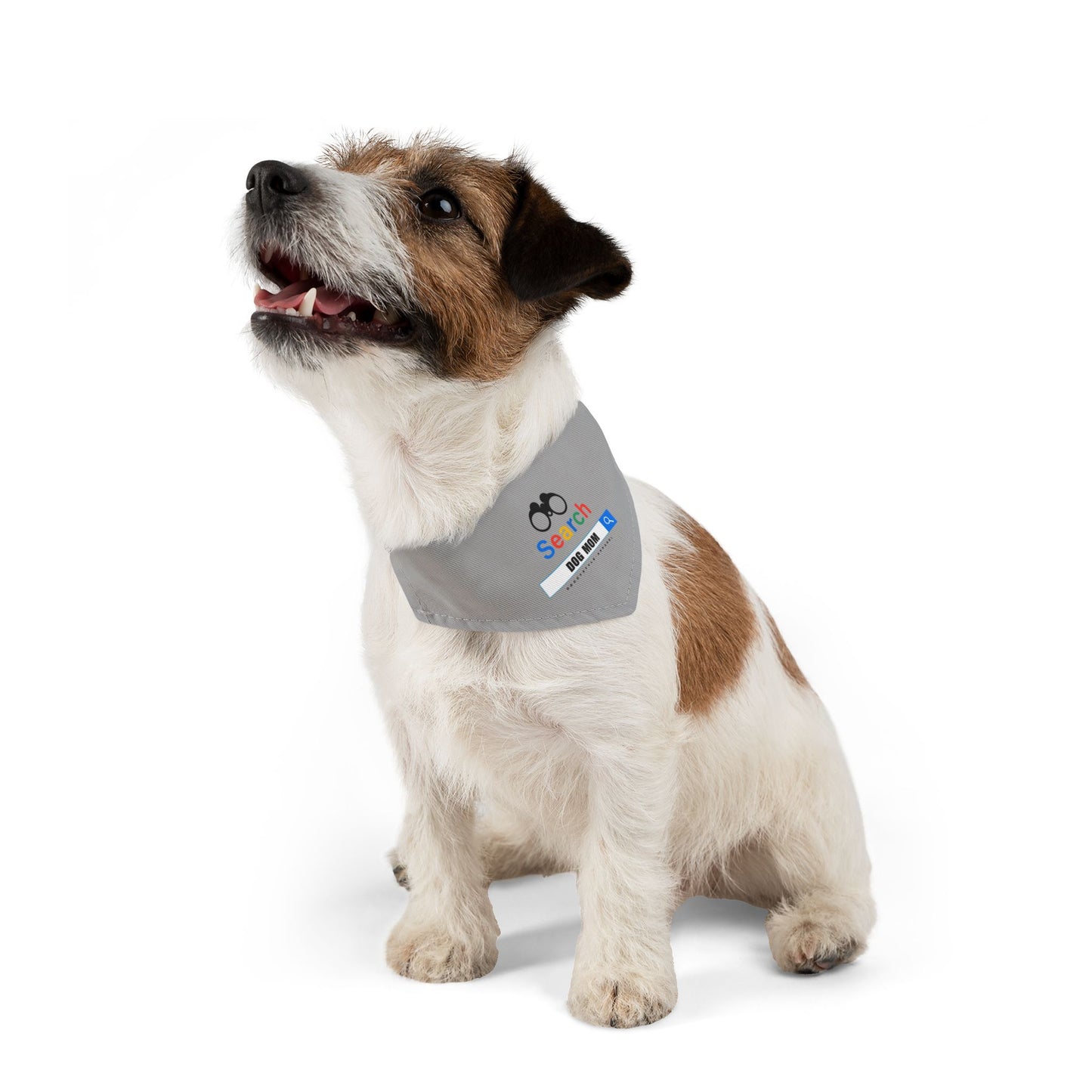 'Dog Mom' Search Bandana Collar