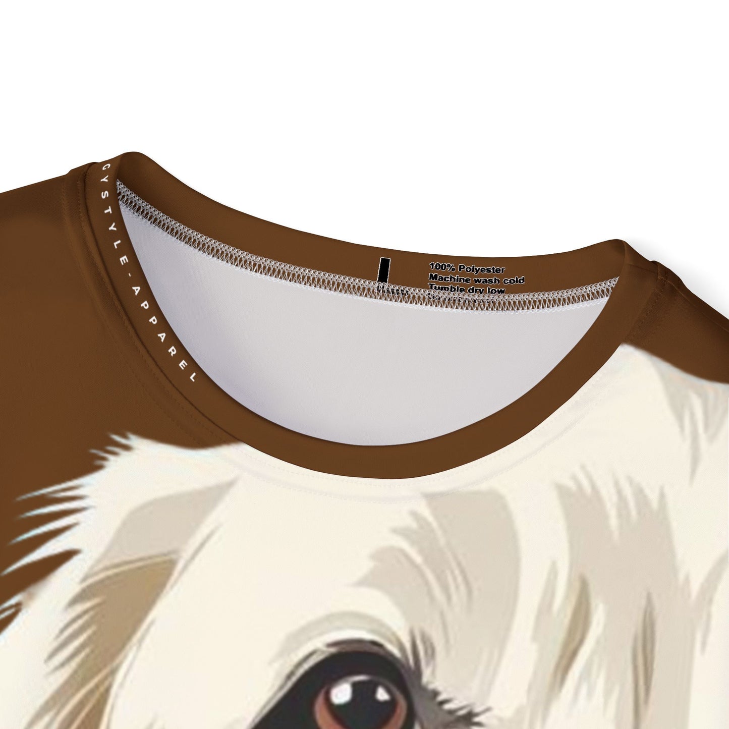 White Golden Jersey Tee