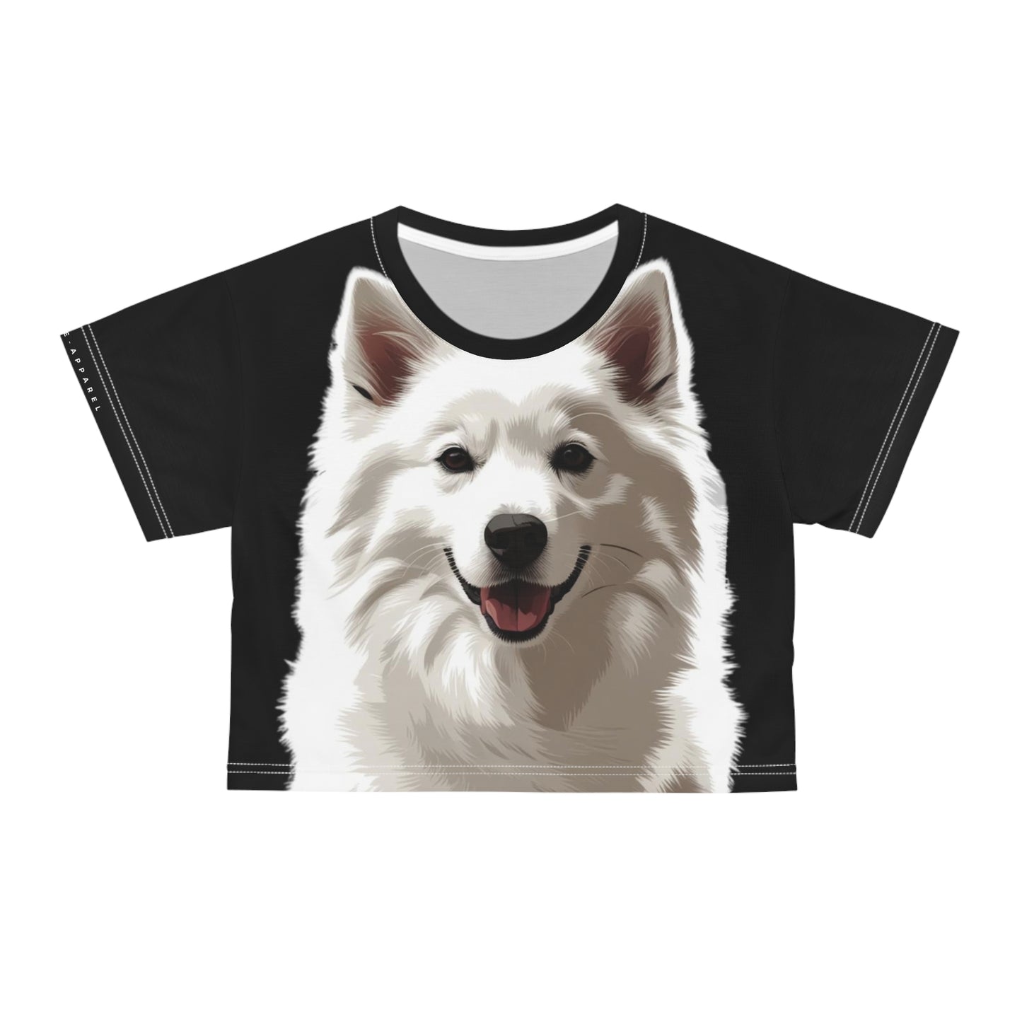 Samoyed Jersey Crop Tee
