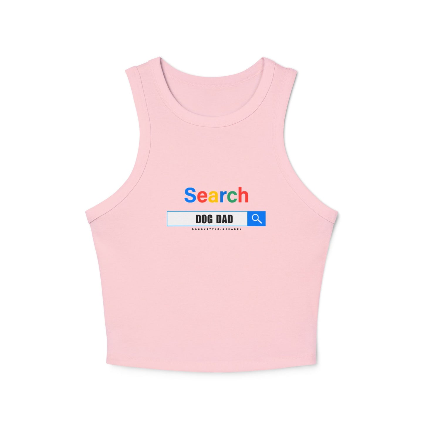 Dog Dad Search Racer Tank Top