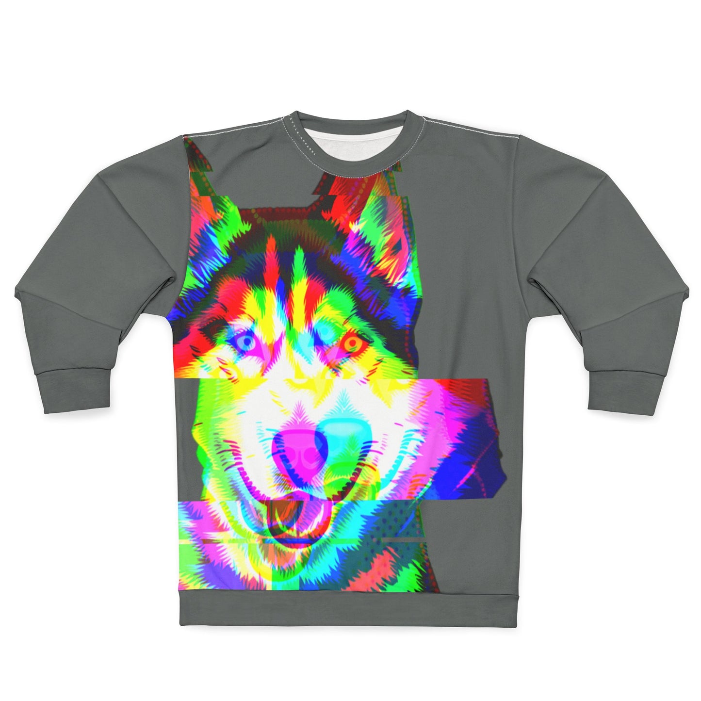 Colorful Husky Sweatshirt
