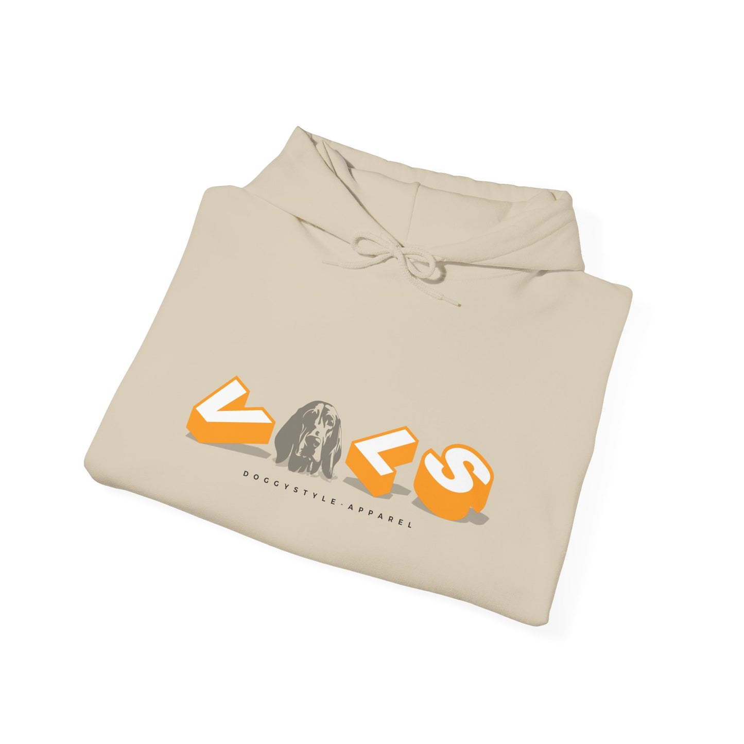 College Mascot Hooded Sweatshirt - University of Tennessee Volunteers Smokey the Dog