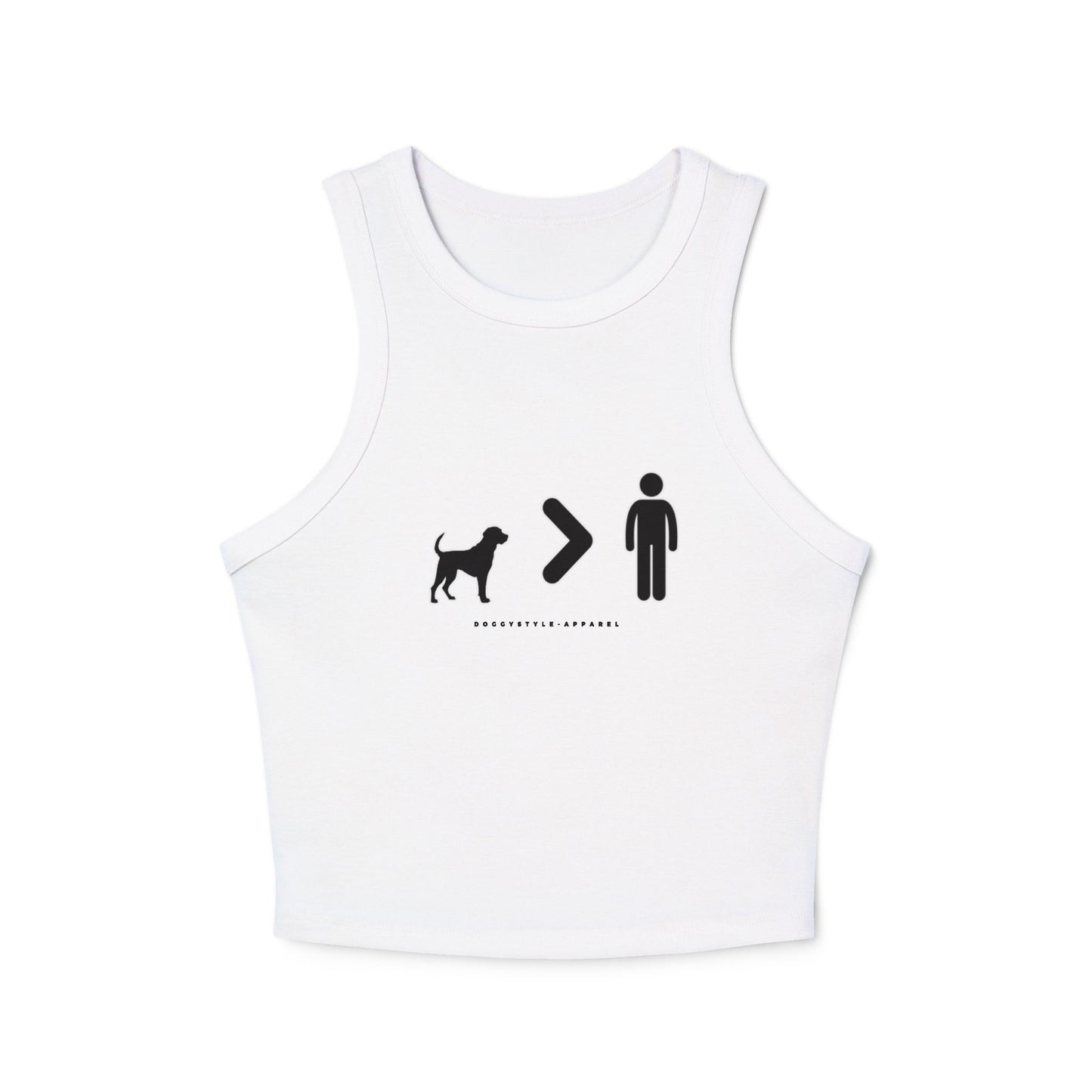 Dogs > People Racer Tank Top