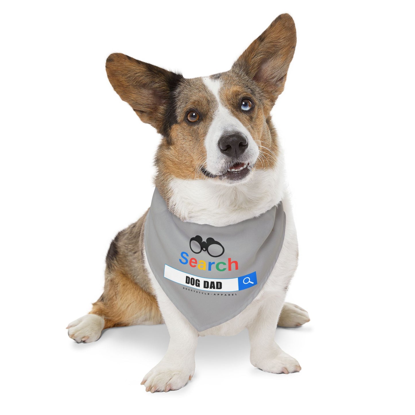 'Dog Dad' Search Bandana Collar