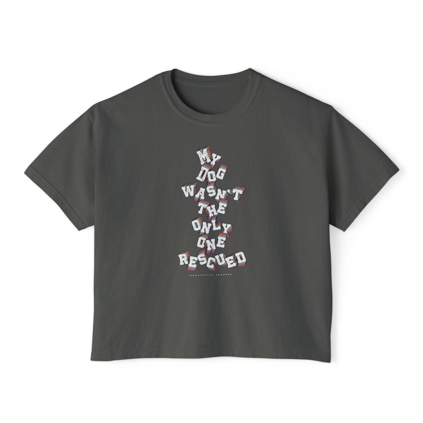 My Dog Rescue Women's Boxy Tee