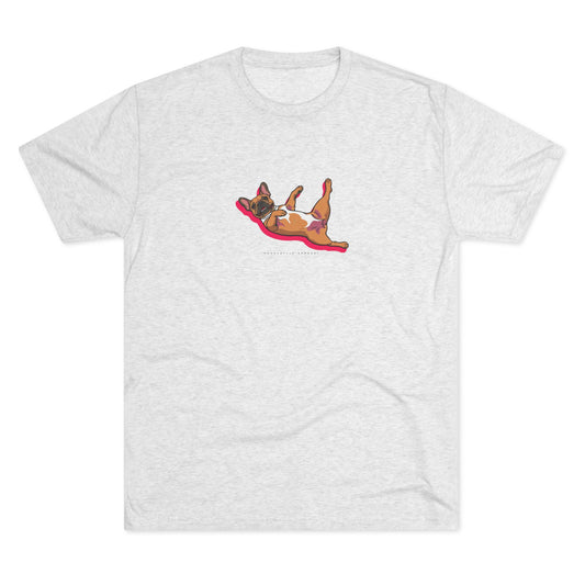 Playful French Bulldog Crew Tee