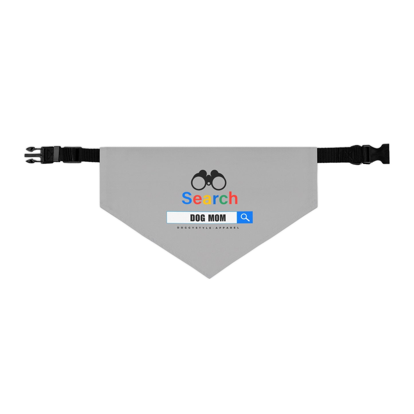 'Dog Mom' Search Bandana Collar