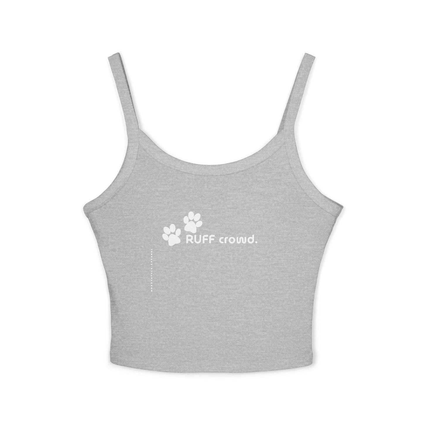 RUFF Croud Spaghetti Strap Tank Top