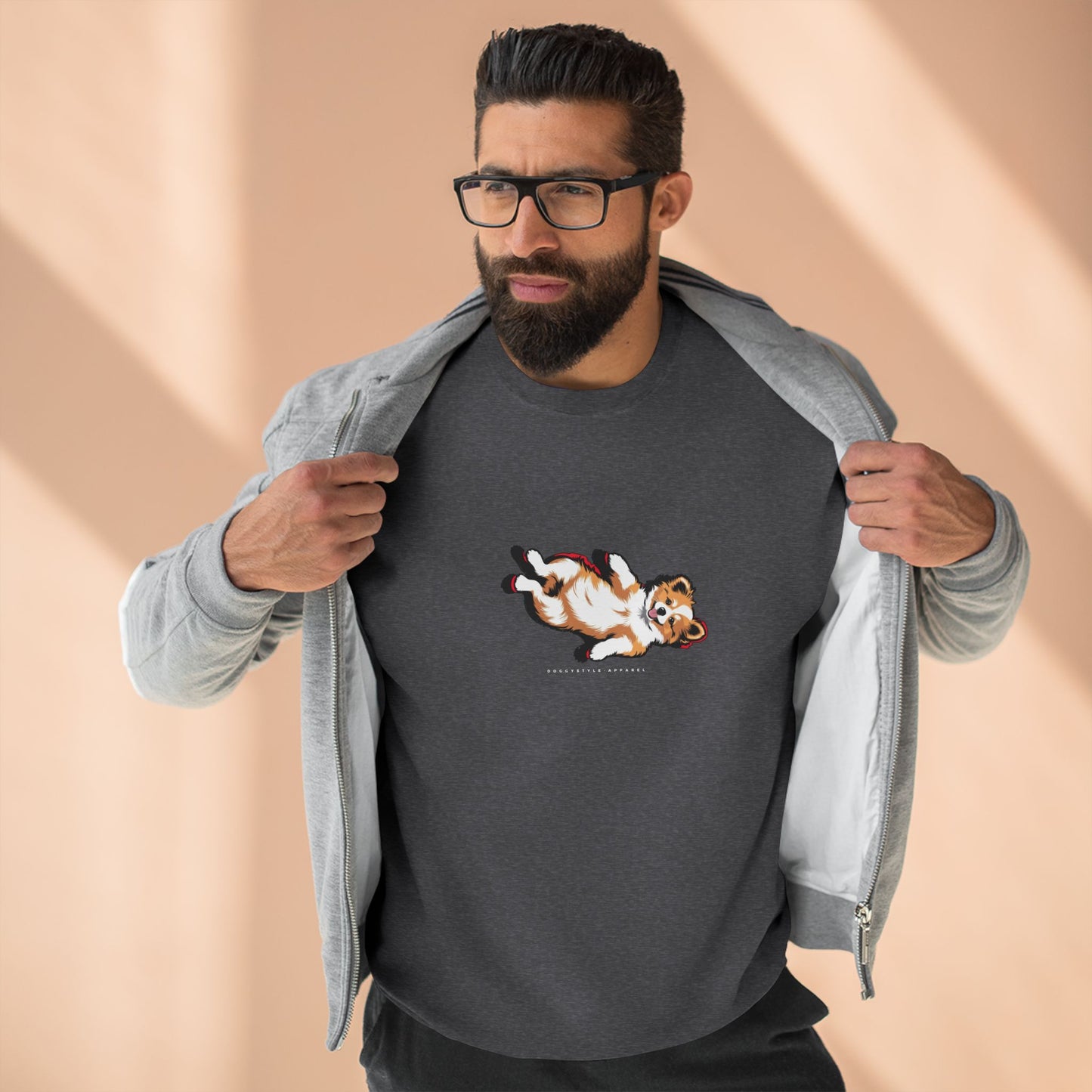 Playful Pom Crewneck Sweatshirt