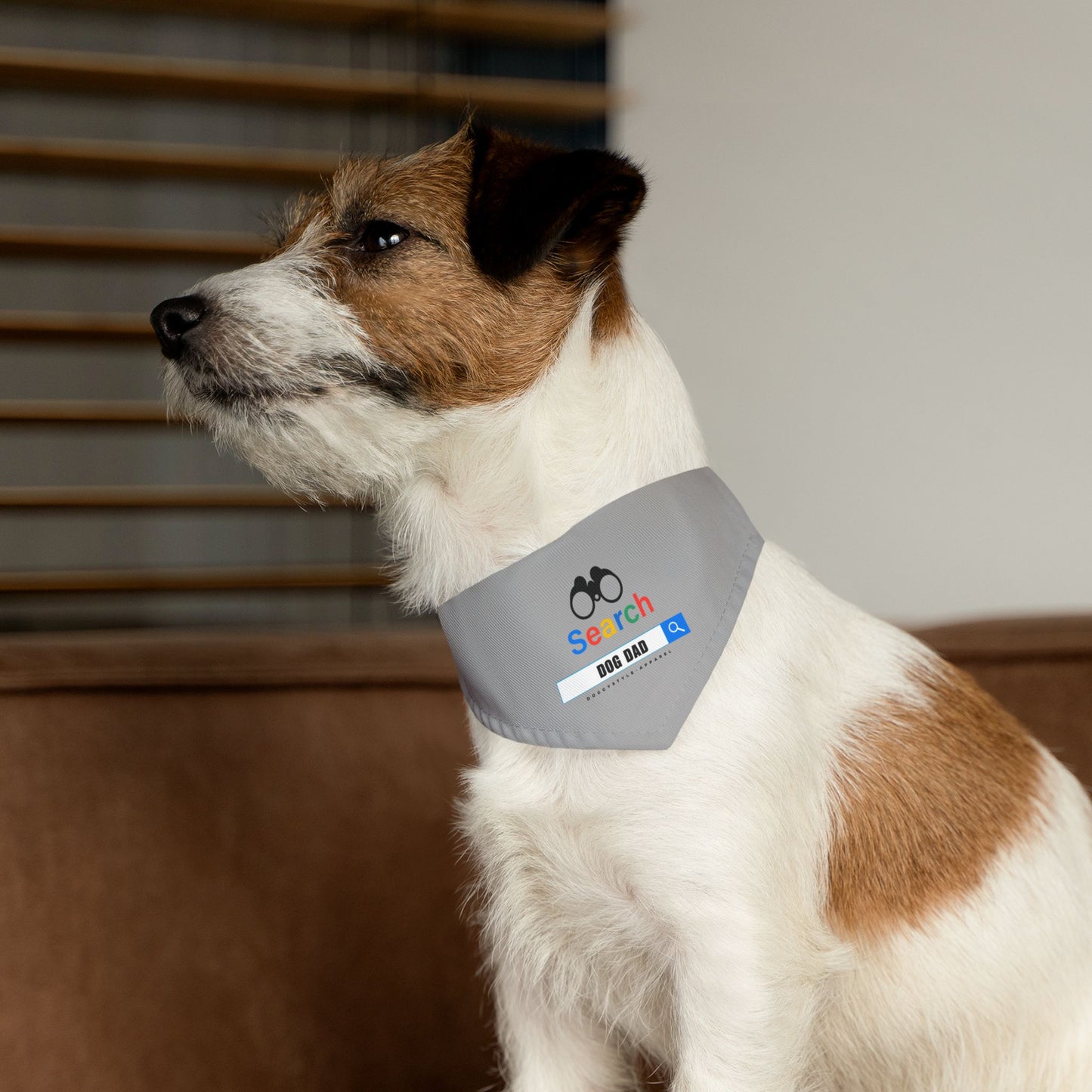 'Dog Dad' Search Bandana Collar